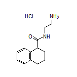 N-(2-Aminoethyl)-1,2,3,4-tetrahydronaphthalene-1-carboxamide Hydrochloride