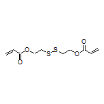Disulfanediylbis(ethane-2,1-diyl) Diacrylate