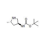 (3S,5S)-3-(Boc-amino)5-methylpyrrolidine