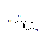 2-Bromo-1-(4-chloro-3-methylphenyl)ethanone