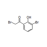 2-Bromo-1-(3-bromo-2-hydroxyphenyl)ethanone