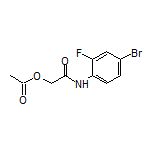 2-[(4-Bromo-2-fluorophenyl)amino]-2-oxoethyl Acetate
