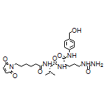 6-(2,5-Dioxo-2,5-dihydro-1-pyrrolyl)-N-[(S)-1-[[(S)-1-[[4-(hydroxymethyl)phenyl]amino]-1-oxo-5-ureido-2-pentyl]amino]-3-methyl-1-oxo-2-butyl]hexanamide