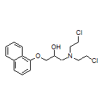 1-[Bis(2-chloroethyl)amino]-3-(1-naphthyloxy)-2-propanol