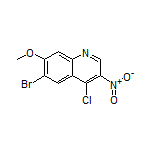 6-Bromo-4-chloro-7-methoxy-3-nitroquinoline