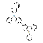 9-(2-Naphthyl)-9’-phenyl-9H,9’H-3,3’-bicarbazole