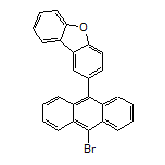 2-(10-Bromo-9-anthryl)dibenzofuran