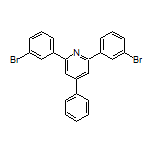 2,6-Bis(3-bromophenyl)-4-phenylpyridine