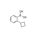 2-Cyclobutylphenylboronic Acid