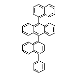 9-(1-Naphthyl)-10-(4-phenyl-1-naphthyl)anthracene