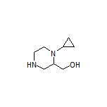 1-Cyclopropylpiperazine-2-methanol