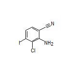 2-Amino-3-chloro-4-iodobenzonitrile