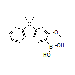 2-Methoxy-9,9-dimethyl-9H-fluorene-3-boronic Acid