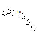 N-([1,1’:4’,1’’-Terphenyl]-4-yl)-9,9-dimethyl-9H-fluoren-2-amine