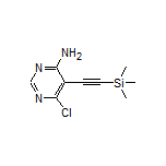 4-Amino-6-chloro-5-[(trimethylsilyl)ethynyl]pyrimidine