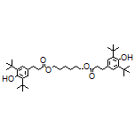 Hexane-1,6-diyl Bis[3-(3,5-di-tert-butyl-4-hydroxyphenyl)propanoate]