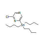 2-Chloro-6-(tributylstannyl)pyrazine