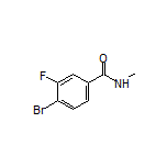 4-Bromo-3-fluoro-N-methylbenzamide