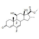 Methyl (9R,10S,11S,13S,16R,17R)-6,9-Difluoro-11,17-dihydroxy-10,13,16-trimethyl-3-oxo-2,3,8,9,10,11,12,13,14,15,16,17-dodecahydro-1H-cyclopenta[a]phenanthrene-17-carboxylate