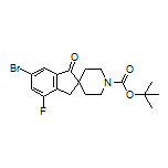 1’-Boc-6-bromo-4-fluoro-1-oxo-1,3-dihydrospiro[indene-2,4’-piperidine]