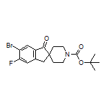 1’-Boc-6-bromo-5-fluoro-1-oxo-1,3-dihydrospiro[indene-2,4’-piperidine]