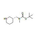 (R)-N-Boc-N-methyl-1-(3-piperidyl)methanamine