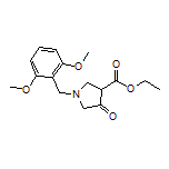 Ethyl 1-(2,6-Dimethoxybenzyl)-4-oxopyrrolidine-3-carboxylate