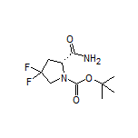 N-Boc-4,4-difluoro-D-prolinamide