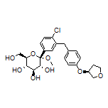 (2S,3R,4S,5S,6R)-2-[4-Chloro-3-[4-[[(S)-tetrahydrofuran-3-yl]oxy]benzyl]phenyl]-6-(hydroxymethyl)-2-methoxytetrahydro-2H-pyran-3,4,5-triol