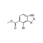 Methyl 4-Bromo-1H-benzo[d][1,2,3]triazole-5-carboxylate