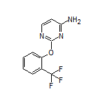 4-Amino-2-[2-(trifluoromethyl)phenoxy]pyrimidine