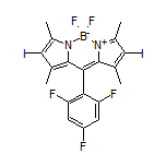 5,5-Difluoro-2,8-diiodo-1,3,7,9-tetramethyl-10-(2,4,6-trifluorophenyl)-5H-dipyrrolo[1,2-c:2’,1’-f][1,3,2]diazaborinin-4-ium-5-uide