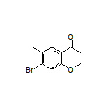 4’-Bromo-2’-methoxy-5’-methylacetophenone