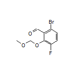 6-Bromo-3-fluoro-2-(methoxymethoxy)benzaldehyde