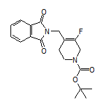 2-[(1-Boc-5-fluoro-1,2,3,6-tetrahydro-4-pyridyl)methyl]isoindoline-1,3-dione