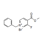 1-Benzyl-3-fluoro-4-(methoxycarbonyl)-1-pyridinium Bromide