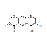 Methyl 3-Chloro-4-hydroxy-7-methoxyquinoline-6-carboxylate