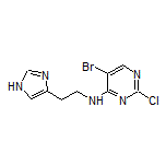 N-[2-(4-Imidazolyl)ethyl]-5-bromo-2-chloropyrimidin-4-amine