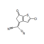 2-(2-Chloro-6-oxo-5,6-dihydro-4H-cyclopenta[b]thiophen-4-ylidene)malononitrile