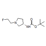 (S)-3-(Boc-amino)-1-(2-fluoroethyl)pyrrolidine