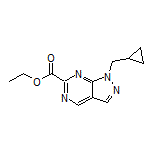 Ethyl 1-(Cyclopropylmethyl)pyrazolo[3,4-d]pyrimidine-6-carboxylate