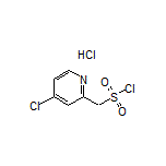 (4-Chloro-2-pyridyl)methanesulfonyl Chloride Hydrochloride