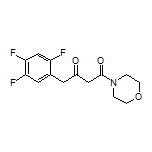 1-Morpholino-4-(2,4,5-trifluorophenyl)-1,3-butanedione