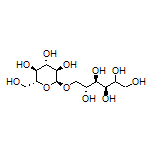 (3R,4R,5R)-6-[[(2S,3R,4S,5S,6R)-3,4,5-Trihydroxy-6-(hydroxymethyl)tetrahydro-2H-pyran-2-yl]oxy]hexane-1,2,3,4,5-pentaol