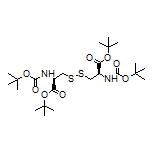 Di-tert-butyl (2R,2’R)-3,3’-Disulfanediylbis[2-(Boc-amino)propanoate]