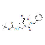 Methyl (2S,4R)-1-Cbz-4-(Boc-amino)pyrrolidine-2-carboxylate