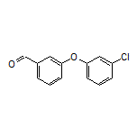 3-(3-Chlorophenoxy)benzaldehyde