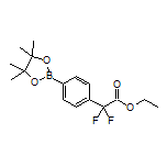 4-(2-Ethoxy-1,1-difluoro-2-oxoethyl)phenylboronic Acid Pinacol Ester
