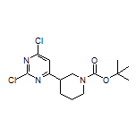 1-Boc-3-(2,6-dichloro-4-pyrimidinyl)piperidine