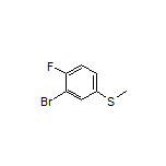 3-Bromo-4-fluorothioanisole